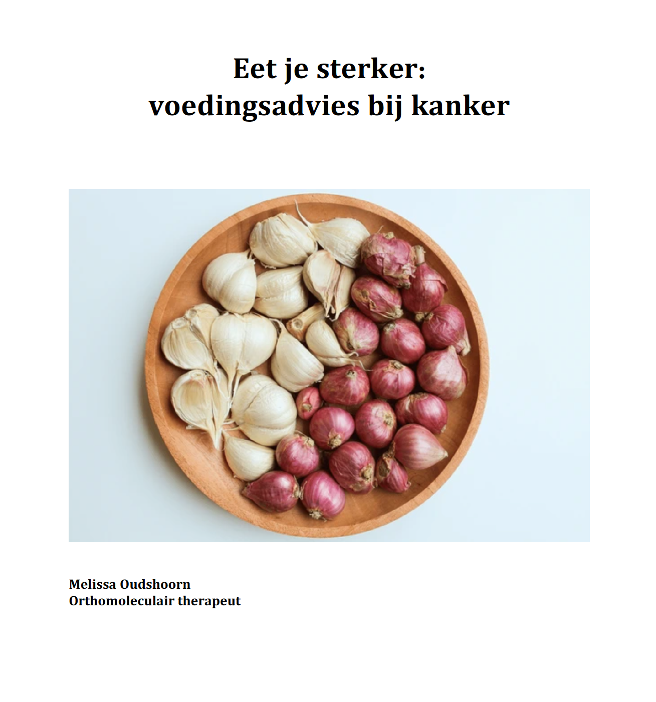 E-book Eet je sterker: voedingsadvies bij kanker