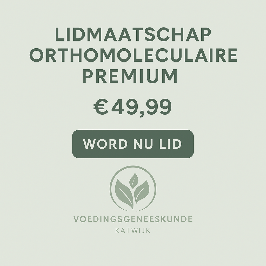 Premium lidmaatschap orthomoleculaire gezondheid