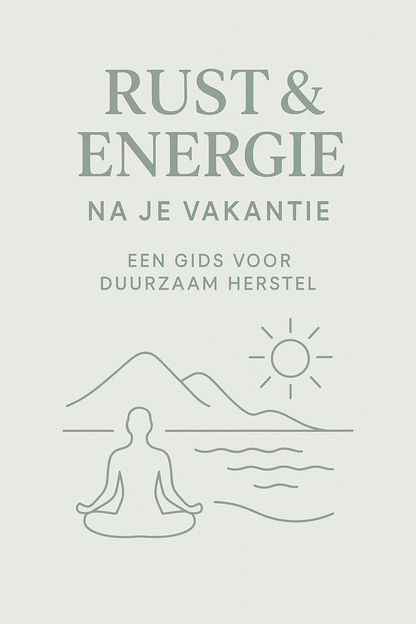 E-book: Rust & energie na je vakantie