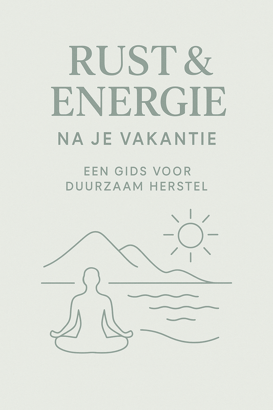 E-book: Rust & energie na je vakantie