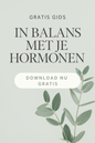 GRATIS gids; In balans met je hormonen