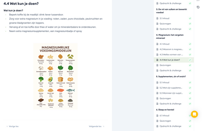 Online cursus "Gezonde voeding, meer energie, minder stress"