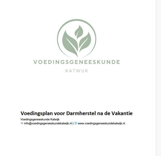 GRATIS Voedingsplan voor Darmherstel na de Vakantie