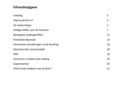 E-book Mentaal sterker met voeding